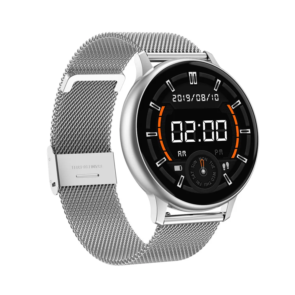 Bluetooth 5.0 Smart Bracelet Heart Rate Blood Pressure Sleep Monitoring Bracelet 24 Hours Music Control Multi-Sport Smartwatch
