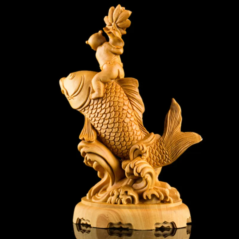 Новые китайские креативные резные скульптуры более года Художественная
