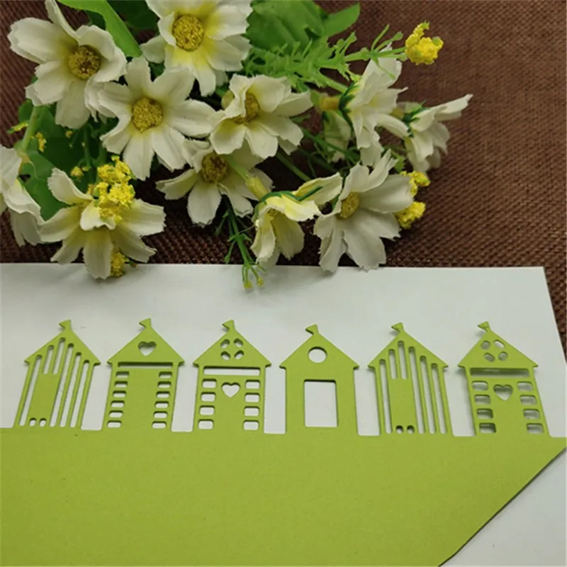 Трафареты Love house для скрапбукинга декоративные штампы ручного тиснения шаблон