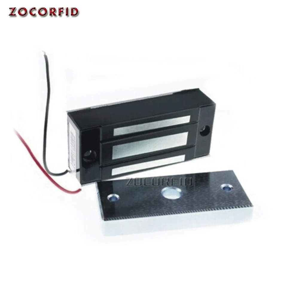 Магнитные дверные замки для шкафов 12 В 60 кг 100 фунтов|Электрический замок| |