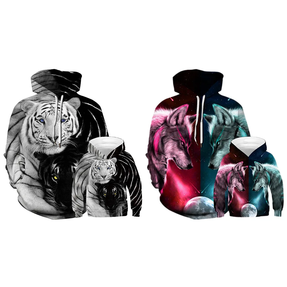 Свитеры для всей семьи одежда Отца и Сына 2020 толстовки с капюшоном папы дочки