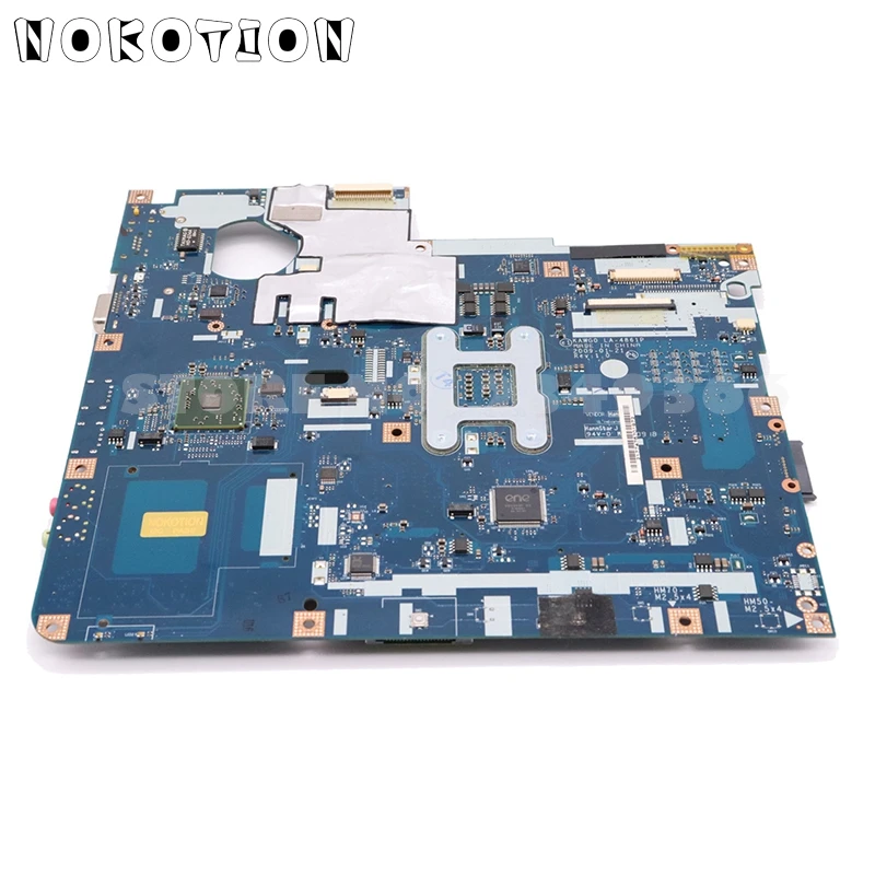 NOKOTION MBPGY02001 MB. PGY02.001 основной BAORD для acer aspire 5516 5517 5532 материнская плата для ноутбука LA-5481P LA-4861P DDR2 Бесплатный процессор
