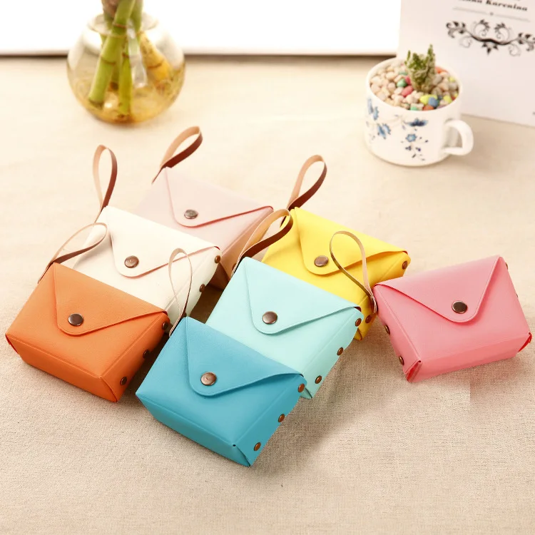 

Cute candy color small change purse coin bag creative macarone hand bag