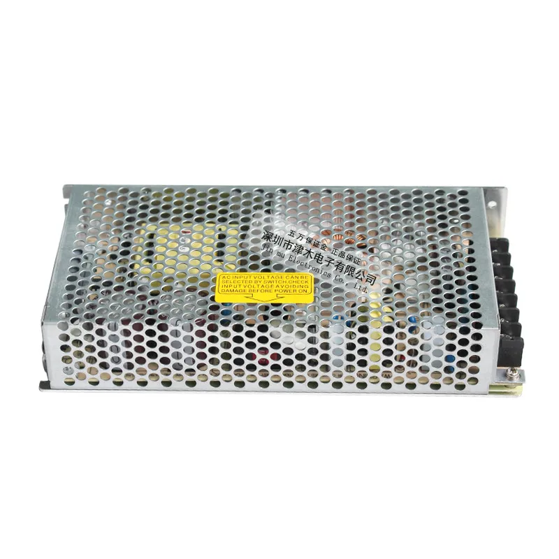 

RS-150-24 6.5A импульсный источник питания 150 Вт 24 В, источник питания для оборудования, малого размера, гарантия 6 месяцев