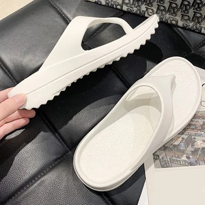 Thick Bottom Platform Sea Flip-Flop Thong Sandals Summer Shoes Soft Bathroom Slippers Pillow Slides  in USA (United States)