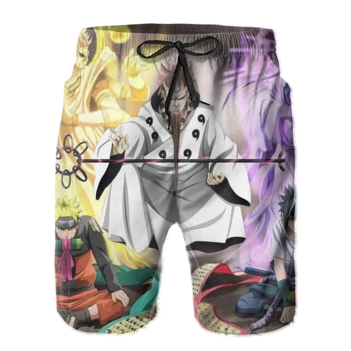 

Свободные шорты Hokage34 в стиле Харадзюку, дышащие быстросохнущие повседневные Гавайские брюки