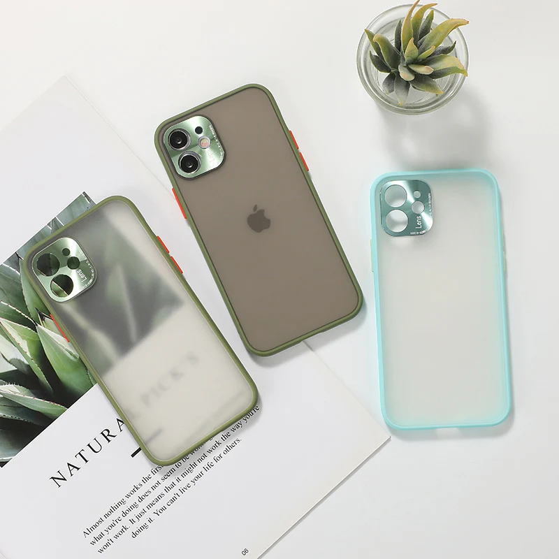 Металлический чехол для сотового телефона Орлиный глаз iPhone 12 mini pro max 5 4 6 1 7 11 8 XS X XR