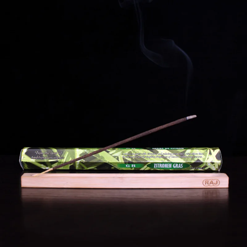 Лимон Трава ручной работы Индийские ароматические палочки запахи для дома 2/6