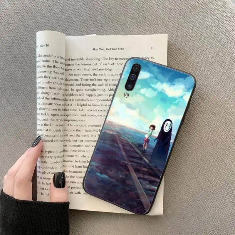 

anime Totoro Spirited Away Phone Case For Samsung galaxy S 7 8 9 10 20 edge A 6 10 20 30 50 51 70 note 10 plus