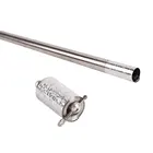 Телескопическая карманная палка для самозащиты, портативные боевые искусства, металлические удлинительные стержни из нержавеющей стали, 1,11,31,5 м