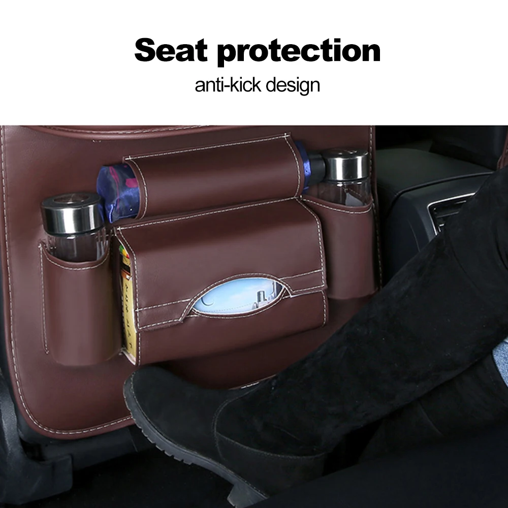 Сумка для заднего сиденья автомобиля складной органайзер стола подставка