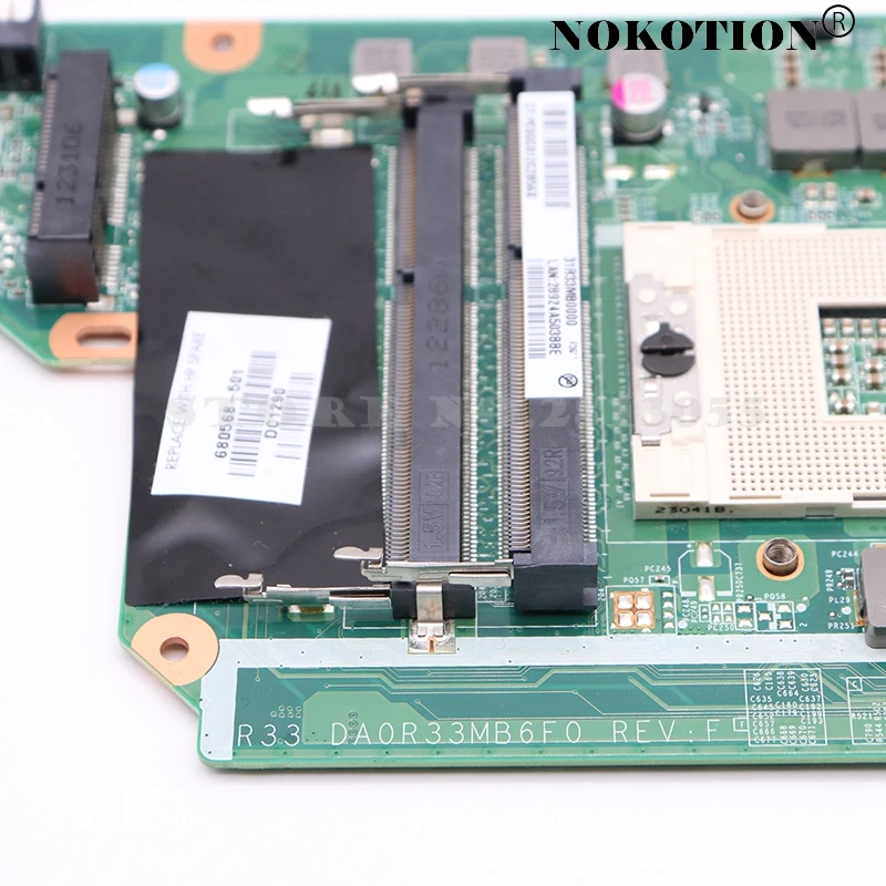 Материнская плата для ноутбука HP pavilion G4-2000 g4 G6 G7 HM76 DDR3 680568-501 680569-001 680570001 DA0R33MB6E0 -