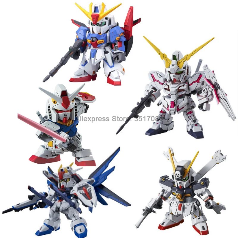 Оригинальный BANDAI Gundam Q Ver. SD EX BB Soldier RX 78 2 разрывная стрельба EXia GUNDAM Zero EW Единорог