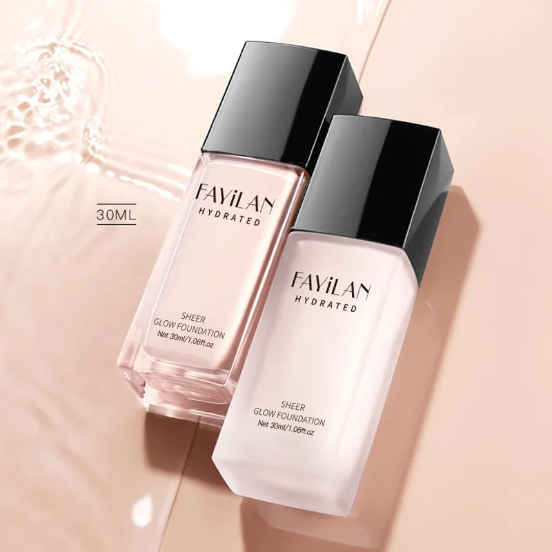 

30ml Concealer Liquid Foundation Face Foundation Full Concealer Oil-control Face Makeup Whitening Skin Light Natural BB Cream