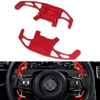 2x car steering wheel paddle shift extend extension shifter aluminum for vw golf gti r gtd gte mk7 7 polo gti scirocco 2014 2019