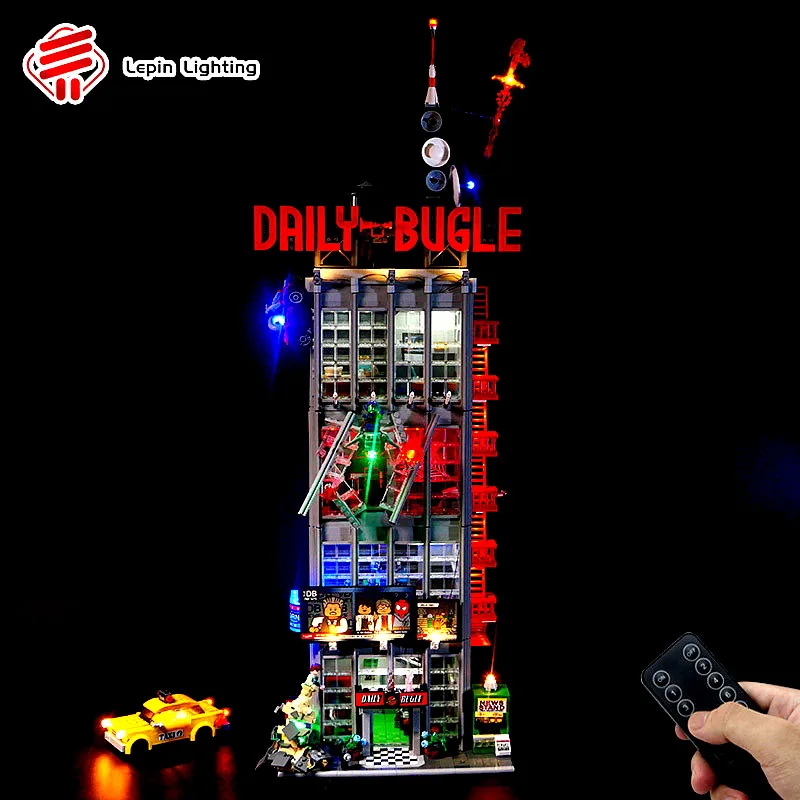 

LED Light Set For 76178 Daily Bugle Blocks Bricks DIY Toy Only Lighting Kit NOT Include Model