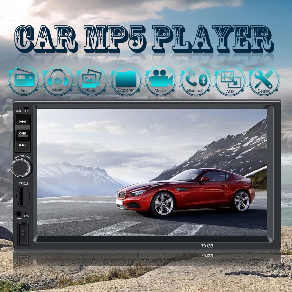 LTBFM Автомобильный мультимедийный плеер авторадио " HD 2 Din автомагнитола аудио сенсорный экран Автомагнитола MP5 плеер Bluetooth USB FM AUX