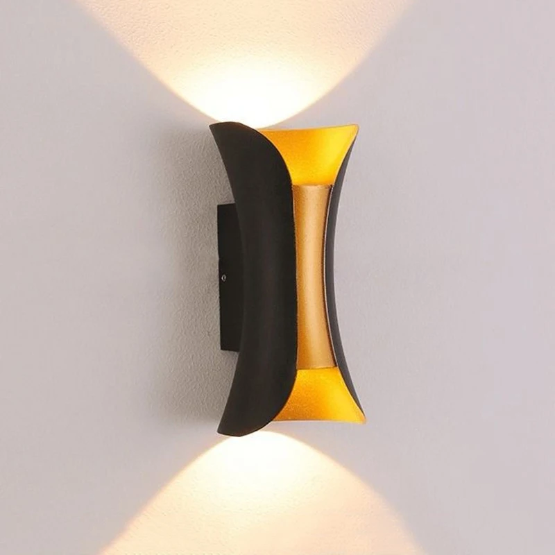 

Креативная настенная Светодиодная лампа в скандинавском стиле, уличный водонепроницаемый светильник для внутреннего коридора, коридора, д...