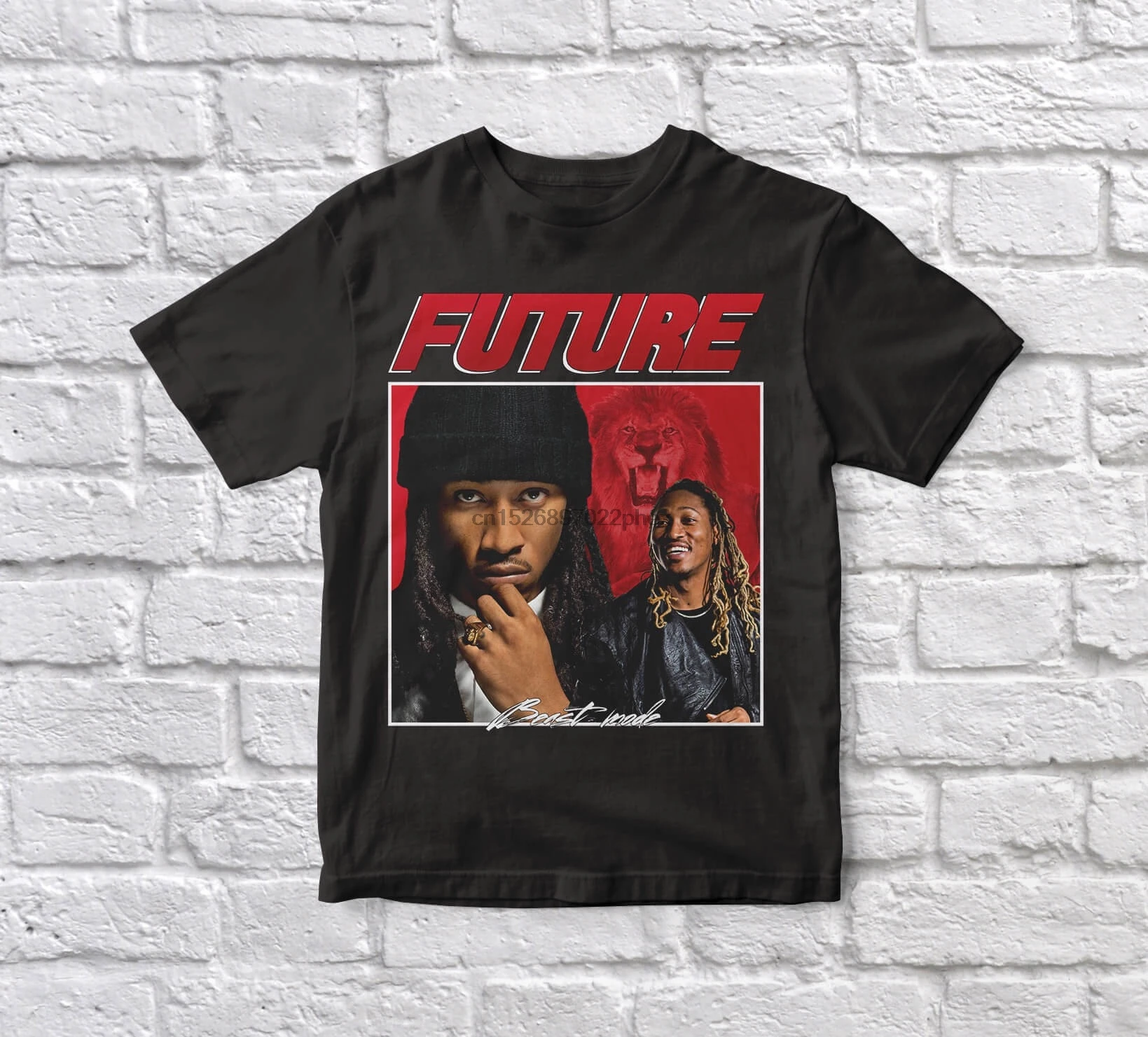 

Future 90s Vintage Unisex Black Tshirt men t shirt
