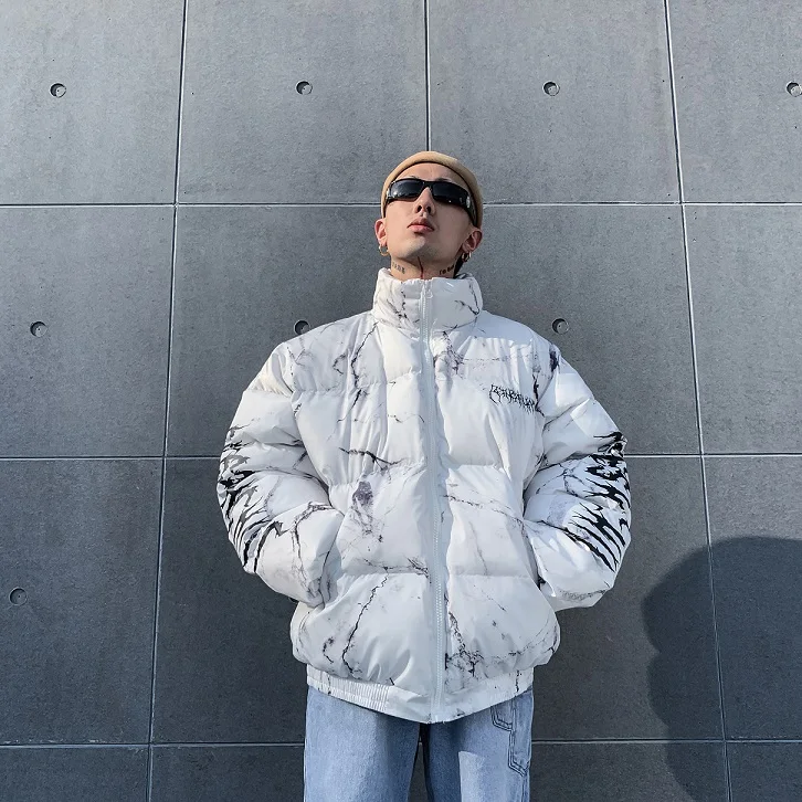 

Mens Parka Tops with Thick Pockets, Oversized Jacket, Hip Hop Style, Streetwear, Fashion