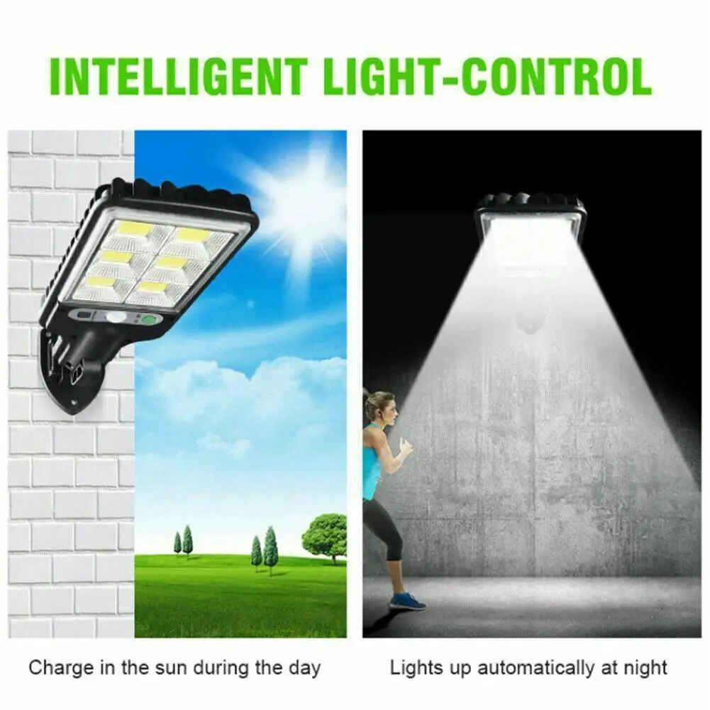 

1pc Led Solar Light Outdoor Wall Light Waterproof Street Lamp Spot Light Road Street Spotlight Home Light Garden D0l0