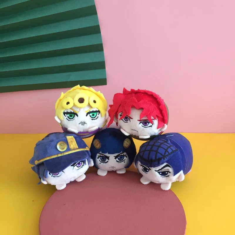 Аниме JoJo странное приключение Джорно Бруно Kujo Jotaro Косплей милая плюшевая кукла
