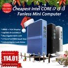 Самый дешевый мини-ПК компьютер windows 10pro Intel core i3-4010U5005U i5-4200U 8GB RAM 512GB SSD настольный компьютер WIFI HTPC