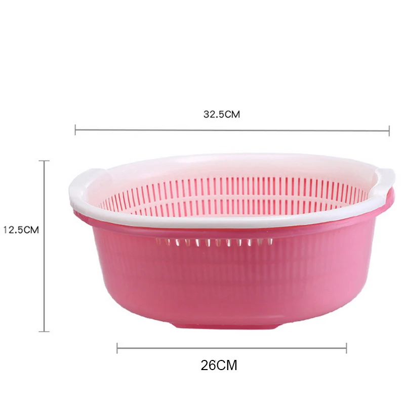QuickDone Пластик Фруктовая корзина для хранения Коробки Кухня сливная раковина