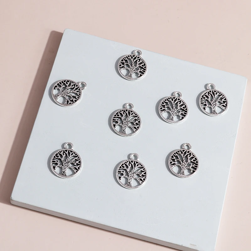 Подвеска в виде дерева с растениями 20 шт. 16 х20 мм | Украшения и аксессуары