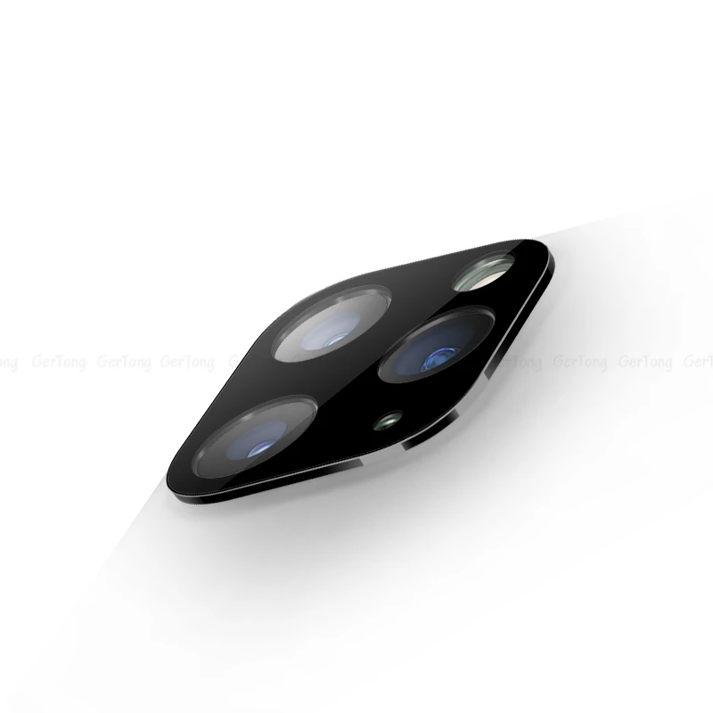 3D полный задний объектив камеры протектор экрана для iPhone 11 Pro Max стеклянная пленка алюминиевый Объектив защитный чехол для iPhone X XS Max XR