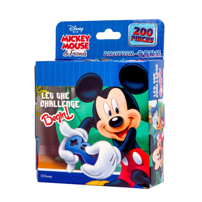 Mickey Дисней, Микки, Холодное сердце, Эльза, Анна, съемная наклейка, принцесса, скрапбукинг, для декора компьютера, блокнота, мультяшная игрушка, наклейка s 200 шт - Цвет: Mickey