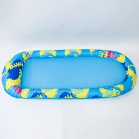 print swimming pool inflatable floating raft sleeping bed chair lounge hammock water sport backrest pneumatic float