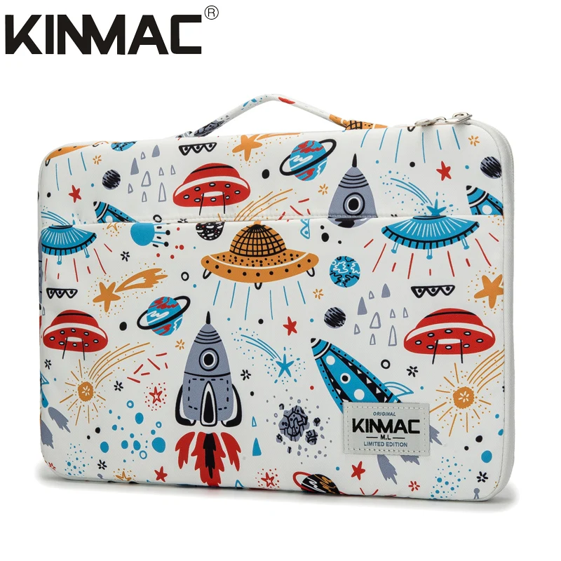 brand kinmac laptop bag 1213141515 6 inchhot cartoon lady man handbag case for macbook air pro 13 3 briefcase pc dropship free global shipping
