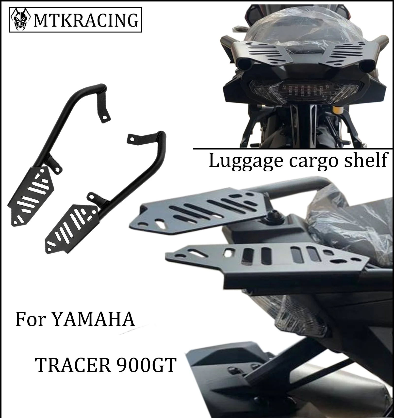 

MTKRACING FOR YAMAHA Tracer 900 GT TRACER 900GT 2017-2021 Rear Support Luggage Rack Saddle Support Bag Carrier Rack Tit