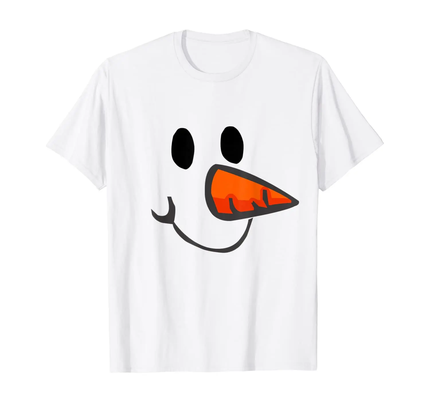 

Funny Christmas Snowman Face Women T-Shirt New Arrivals Summer Cool Tee 2020 Breathable All Cotton Short Sleeve T Shirt