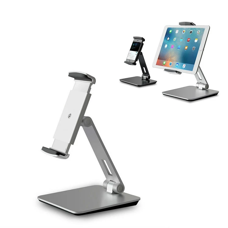 Miglior Universale In Alluminio Supporto Da Tavolo Supporto Del Supporto Per 4.7-9.7 Pollici Del Telefono E Tablet PC