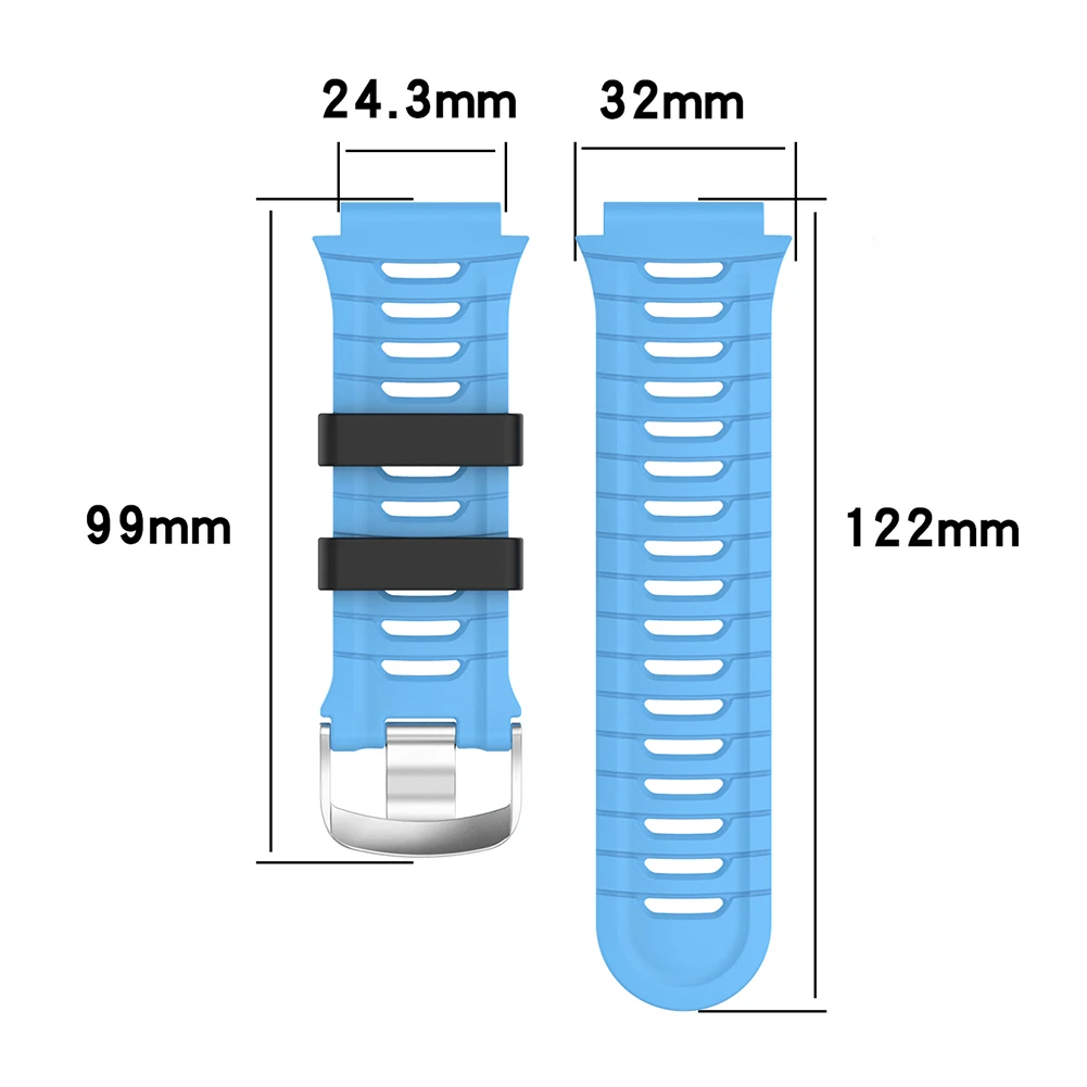 

Smart Watch Band Silicone Replacement Strap for Garmin Forerunner 920XT