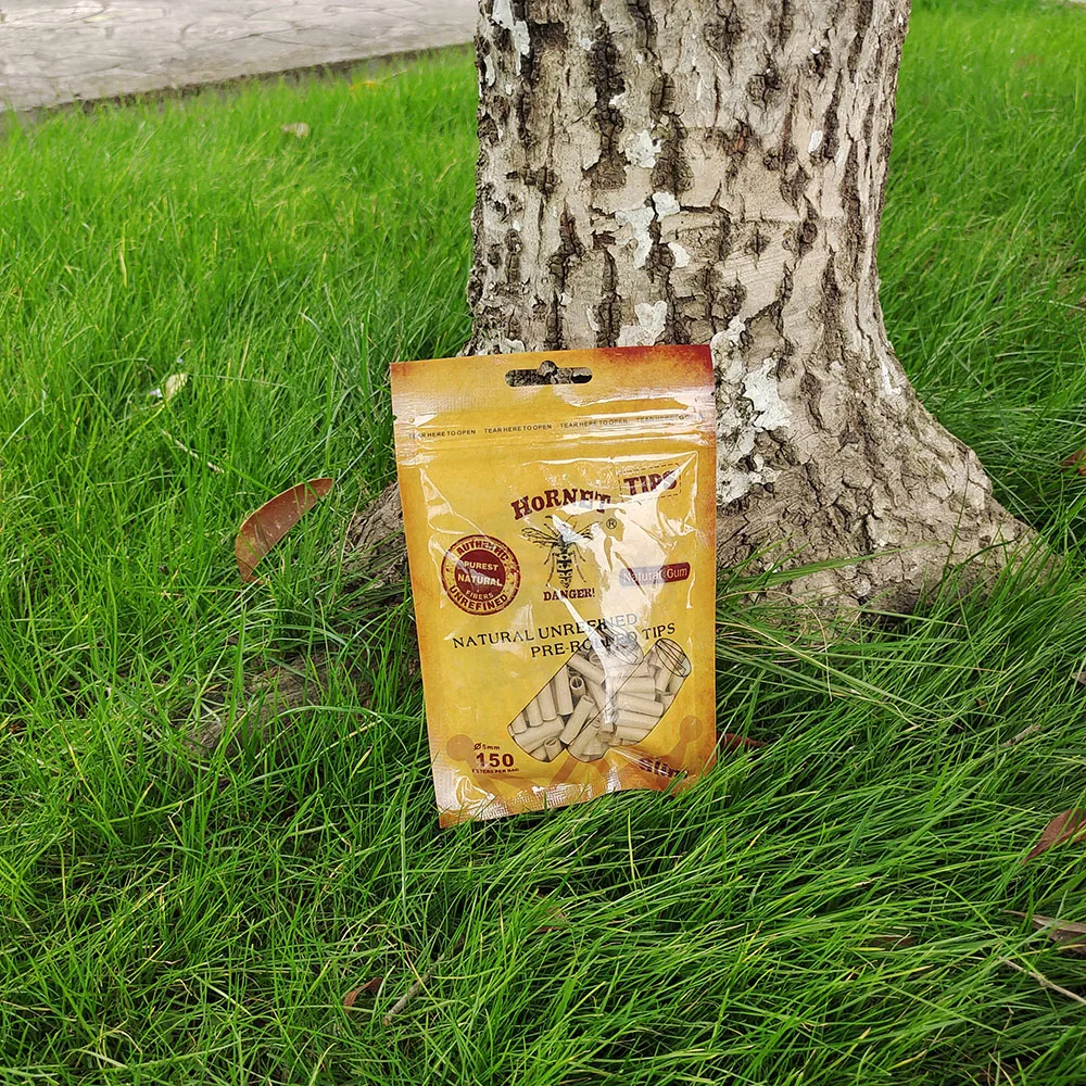 HORNET 150 шт. проката прокатки фильтр наконечники Бумага естественным резинки