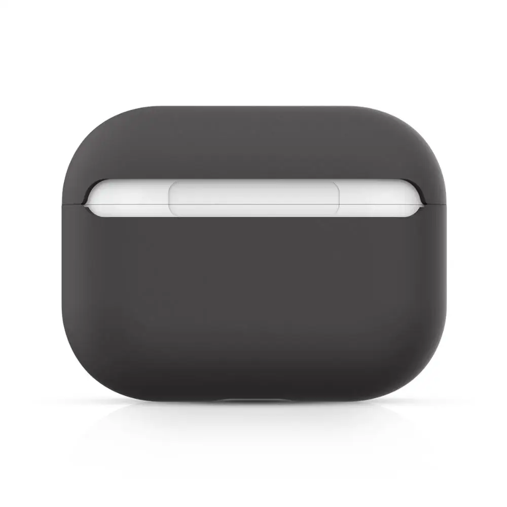 color 5 Чехол для AirPods Pro, мягкий жидкий силиконовый защитный чехол, видимый передний светодиодный чехол для AirPods Pro, чехол 3, модный зеленый - Цвет: color 5