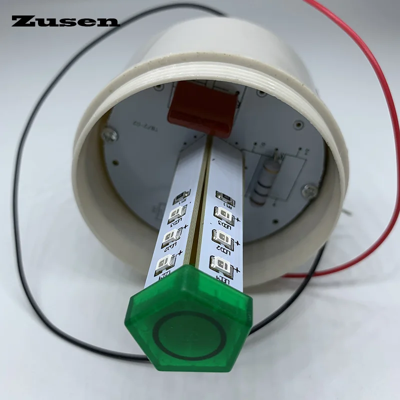 Zusen TB72D 12В маленький штормовый свет охранная сигнализация стробоскопический