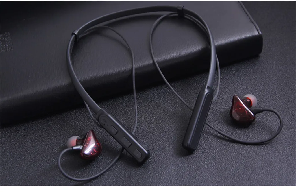 Беспроводная Спортивная гарнитура mosunx Bluetooth с металлическим корпусом для