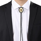 Светящееся ожерелье в стиле ретро с галстуком-боло в стиле скорпиона, ковбоя