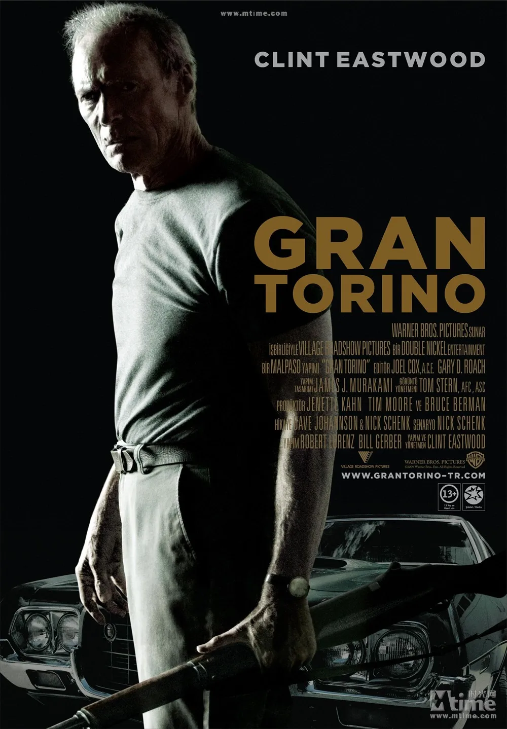 

Популярный редкий фильм Gran Torino 2008 Искусство Шелковый плакат настенное искусство домашняя декоративная живопись