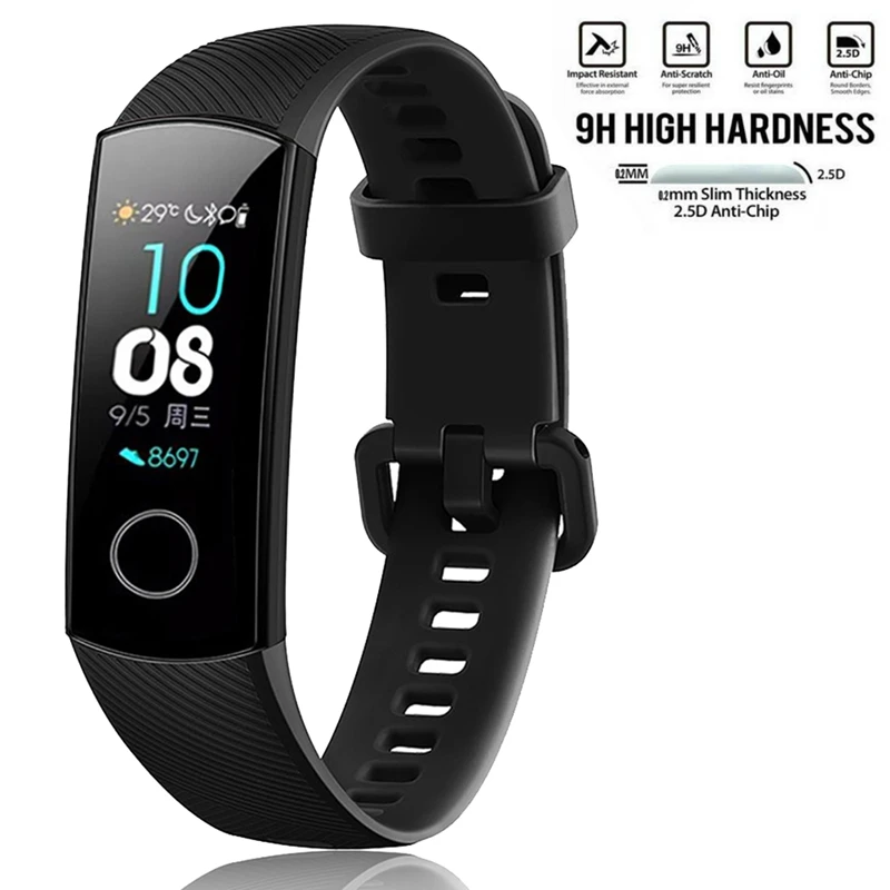 Силиконовый ремешок на запястье для huawei Honor Band4 Band5 умный спортивный браслет