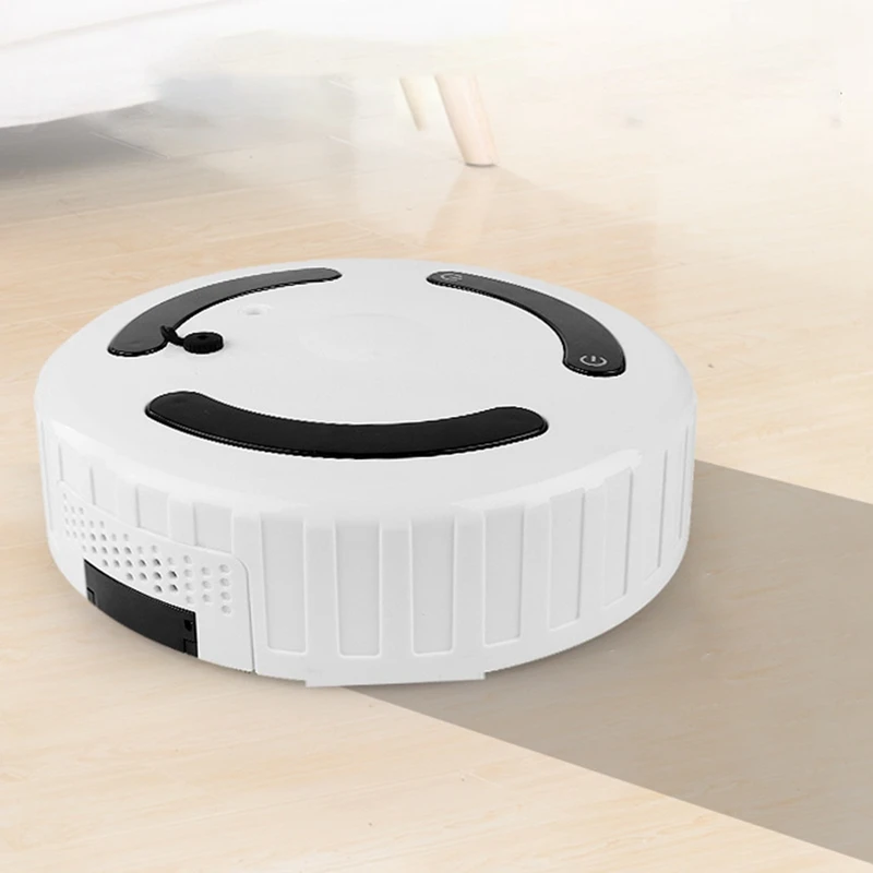 

2 in 1 Smart Sweeper Cleaner Humidifier Multifunction USB Rechargeable Floor Mopping Robot Strong Suction Dust Cleaner