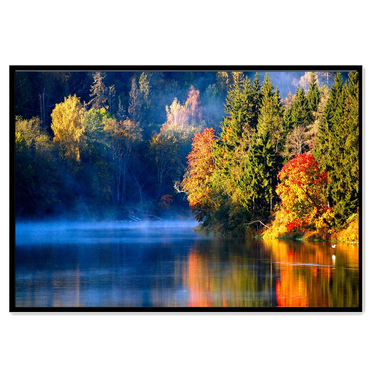 

DIY 5D diamond painting round diamond handmade forest landscape embroidery mosaic home decoration pattern