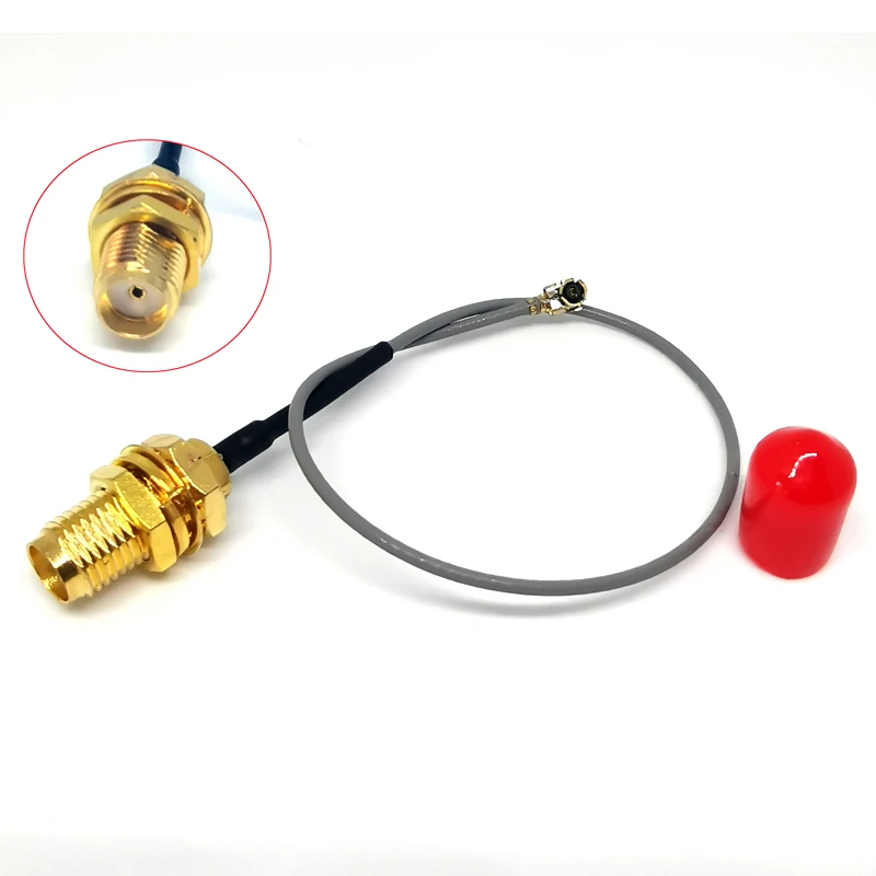 433 МГц SMA внутренняя игла всенаправленная антенна 5 см маленький кабель IPEX для