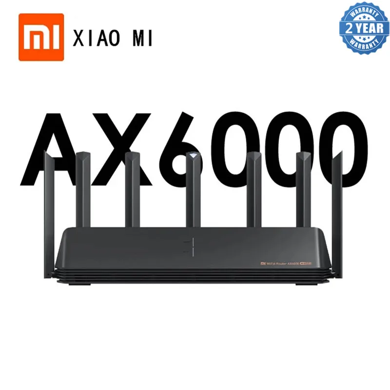 

Новый роутер Xiaomi AX6000 AIoT Router 6000Mbs WiFi6 VPN 512 МБ, процессор Qualcomm, репитер сетки, внешний сигнал, усилитель сети M