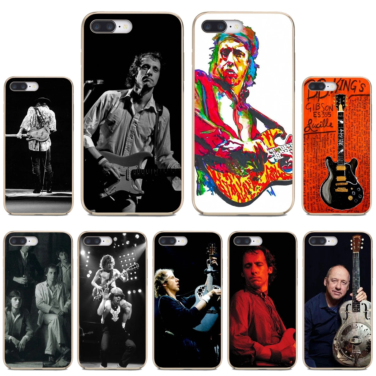 

Housing The-British-band-Dire-Straits-Guitar For Apple iPhone 10 11 12 Pro Mini 4S 5S SE 5C 6 6S 7 8 X XR XS Plus Max 2020