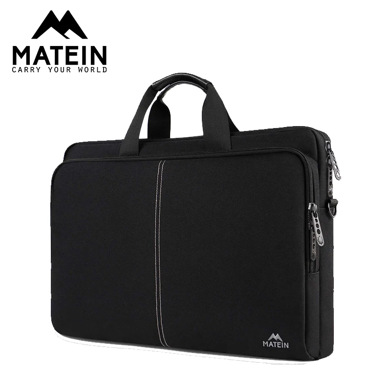 Портфель Matein 17 3 дюйма для ноутбука деловой мужской портфель Офисные Сумки женщин